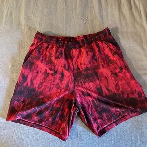Lululemon Men’s Surge Shorts - L - Smokescreen Camo Oxblood Rosewood